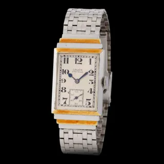 Gruen Precision Gruen White gold and Yellow gold