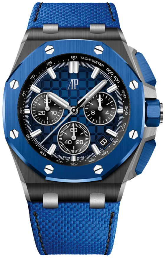 Audemars Piguet Royal Oak Offshore 26420CE.OO.A043VE.01 43mm Ceramic Blue