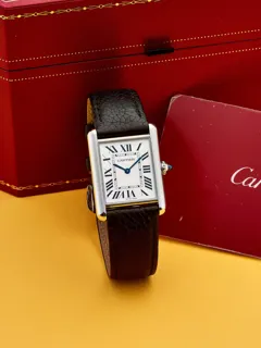 Cartier Tank WSTA0041 Stainless steel Silver