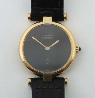 Cartier Must De Vermeil Vermeil Black