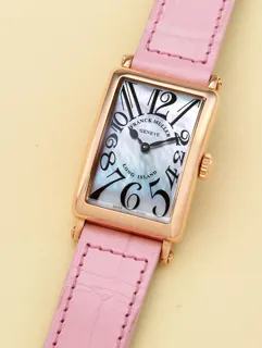 Franck Muller Long Island 902 QZ MOP Rose gold White