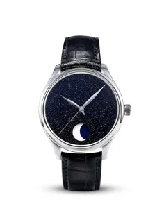 H. Moser & Cie. Endeavour 1801-1201 Stainless steel Blue