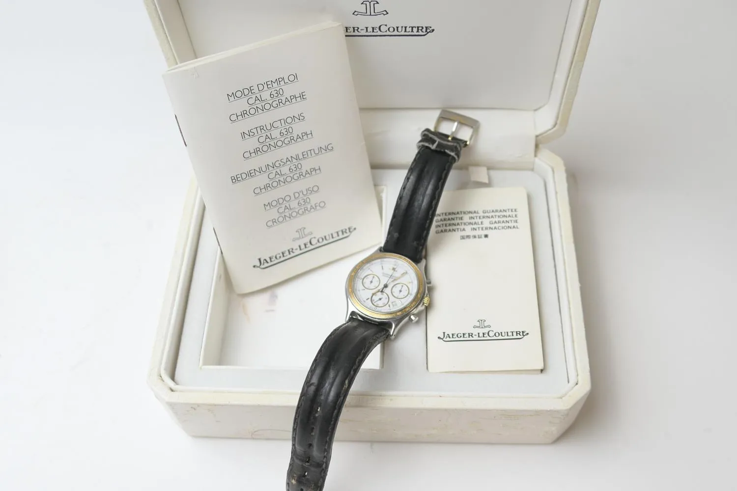 Jaeger-LeCoultre Heraion 115.5.31 33mm Stainless steel White