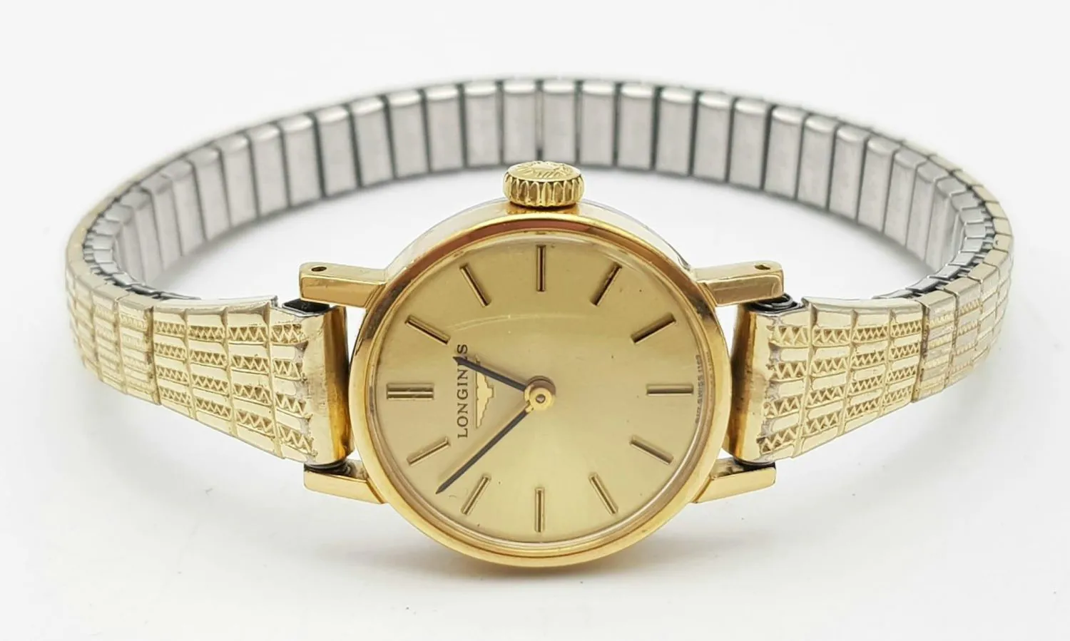 Longines 21mm Gold-plated Champagne 4