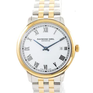 Raymond Weil Toccata 5485-STP-00359 Yellow gold and Stainless steel and PVD White