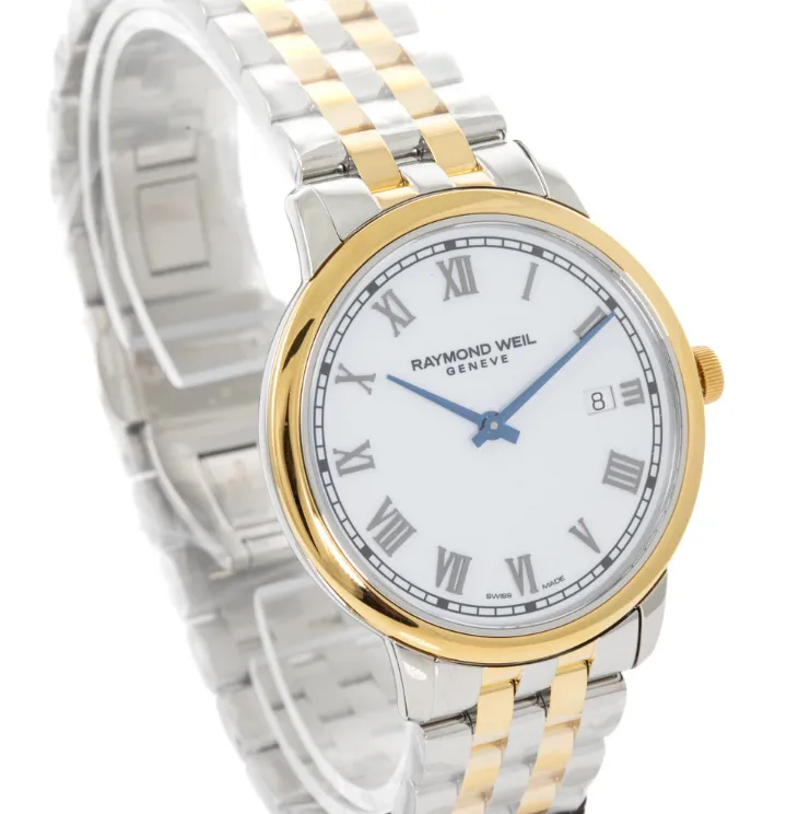 Raymond Weil Toccata 5485-STP-00359 39mm Yellow gold and Stainless steel and PVD White 1