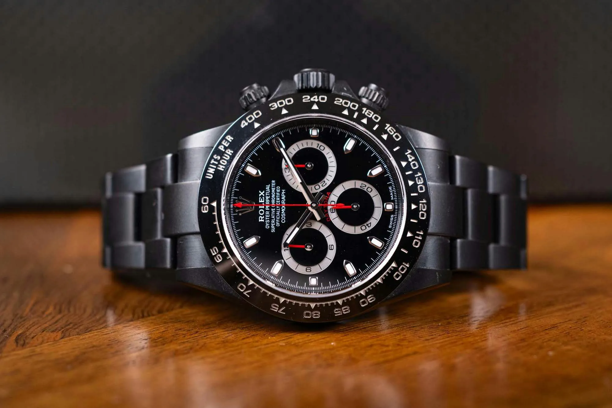 Rolex Daytona 116500LN 40mm Stainless steel and Black PVD Black