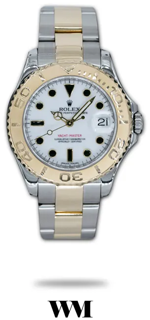 Rolex Yacht-Master 168623 34mm Yellow gold and Stainless steel Mother-of-pearl