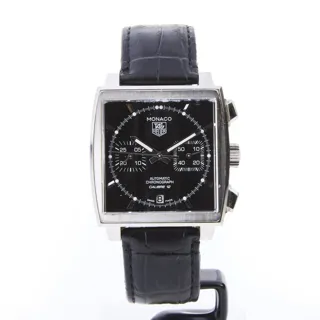 TAG Heuer Monaco CAW2110 Stainless steel Black