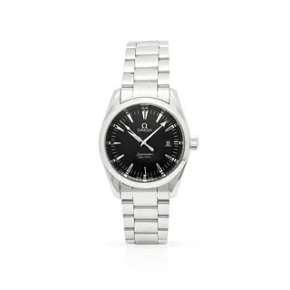 Omega Aqua Terra 2518.50.00 Stainless steel Black