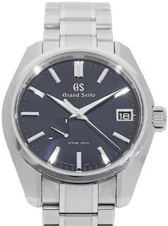 Grand Seiko Heritage SBGA375 Stainless steel Blue