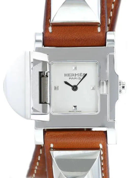 Hermès Médor ME3.210 23mm Stainless steel Silver