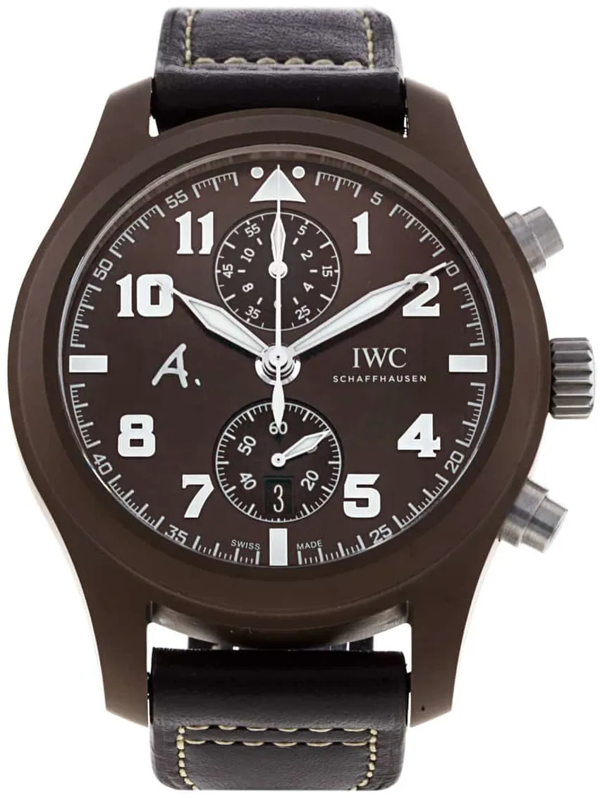 IWC Pilot IW388004 46mm Ceramic Brown