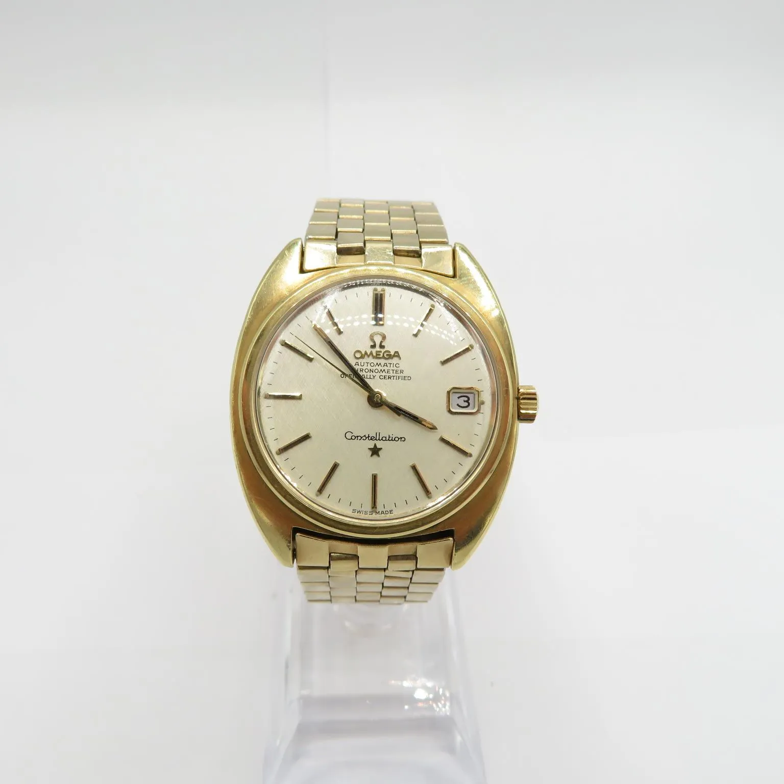 Omega Constellation CD 168017 SP Gold-plated 1