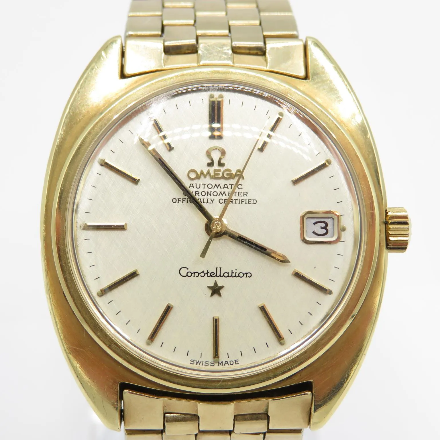 Omega Constellation CD 168017 SP Gold-plated 2