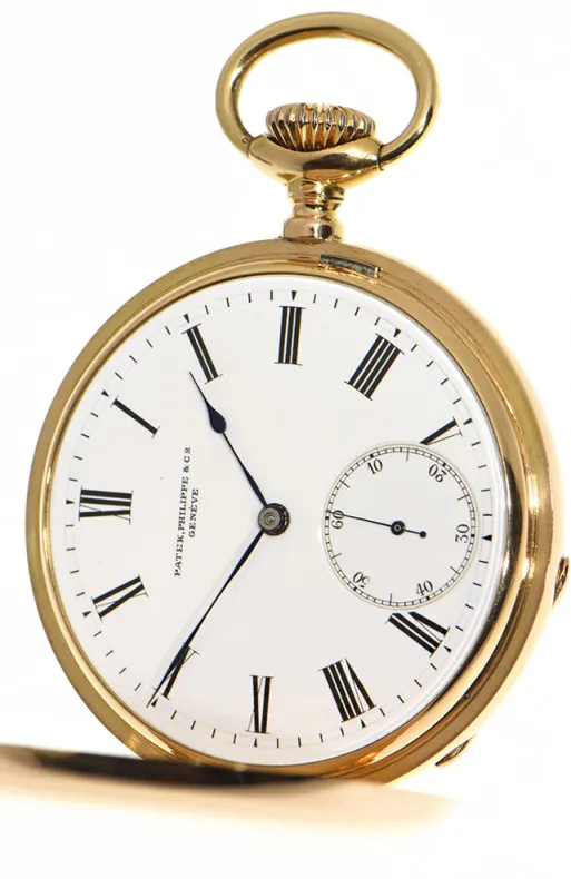 Patek Philippe 50mm Yellow gold Enamel 10