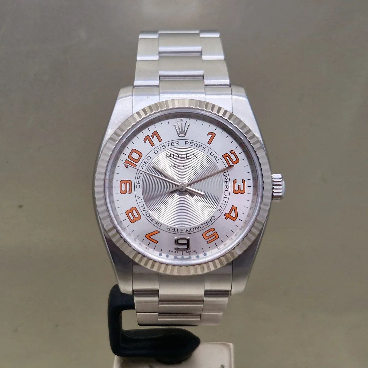 Rolex Air King 114234 34mm ACCIAIO Silver