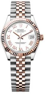 Rolex Datejust 31 278271-0002 Rose gold and Stainless steel White