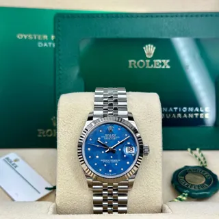 Rolex Datejust 31 278274-0036 White gold and Stainless steel Blue