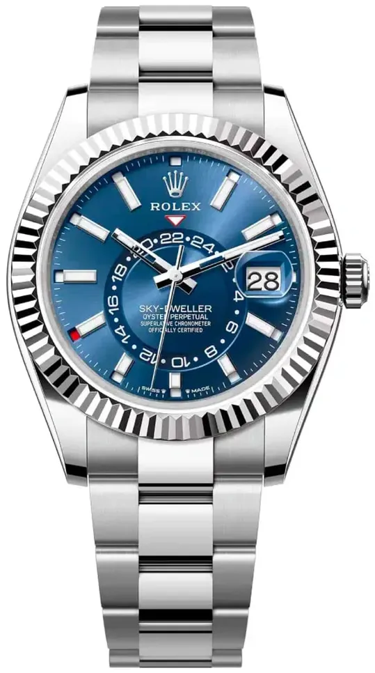 Rolex Sky-Dweller 336934-0005 42mm White gold and Oystersteel Blue