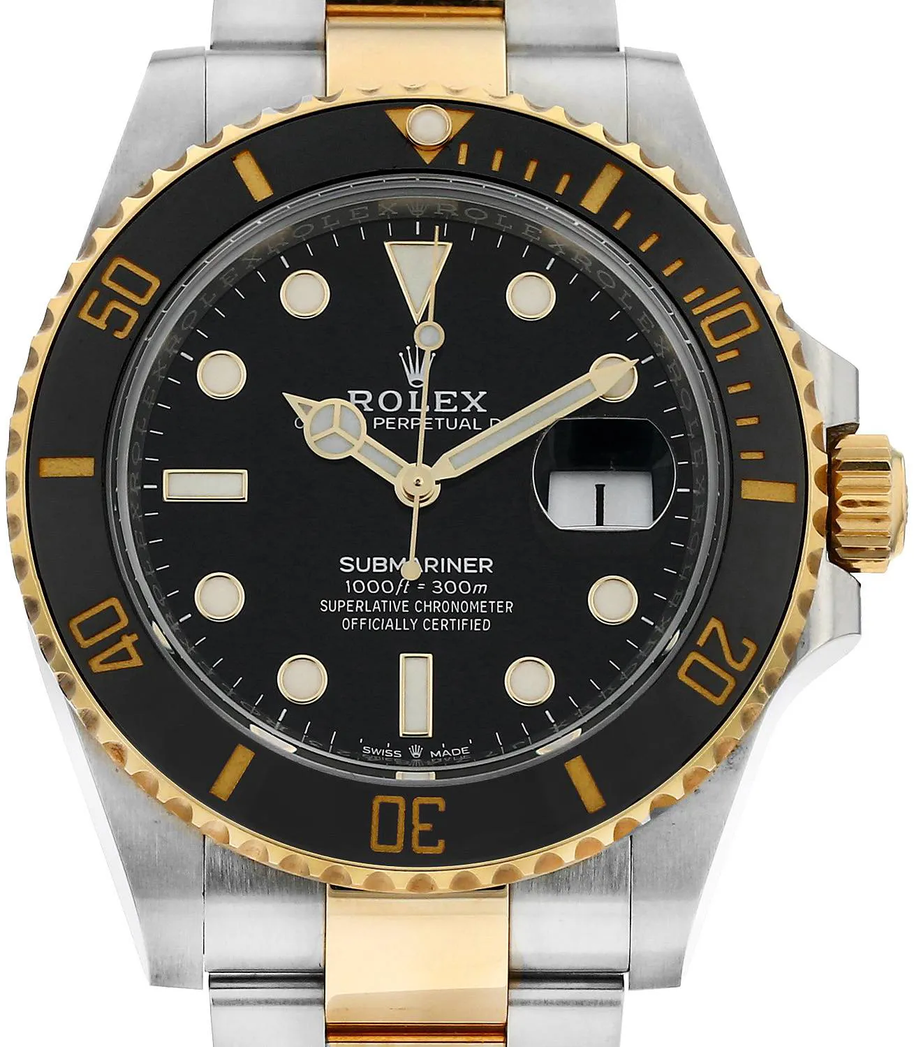 Rolex Submariner 126613LN 41mm Yellow gold and Stainless steel Black