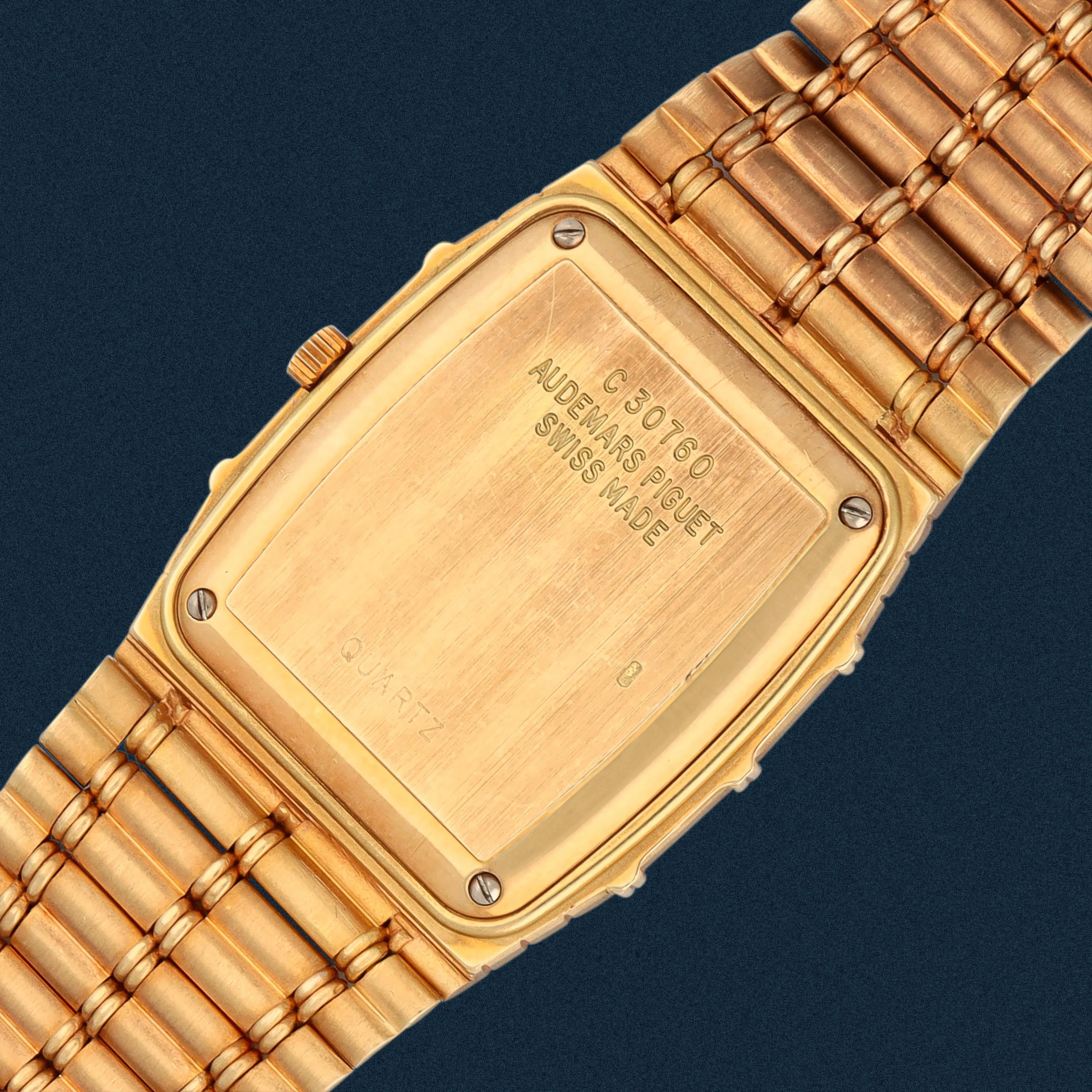 Audemars Piguet Bamboo 27mm Yellow gold Gold and diamond pavé 5