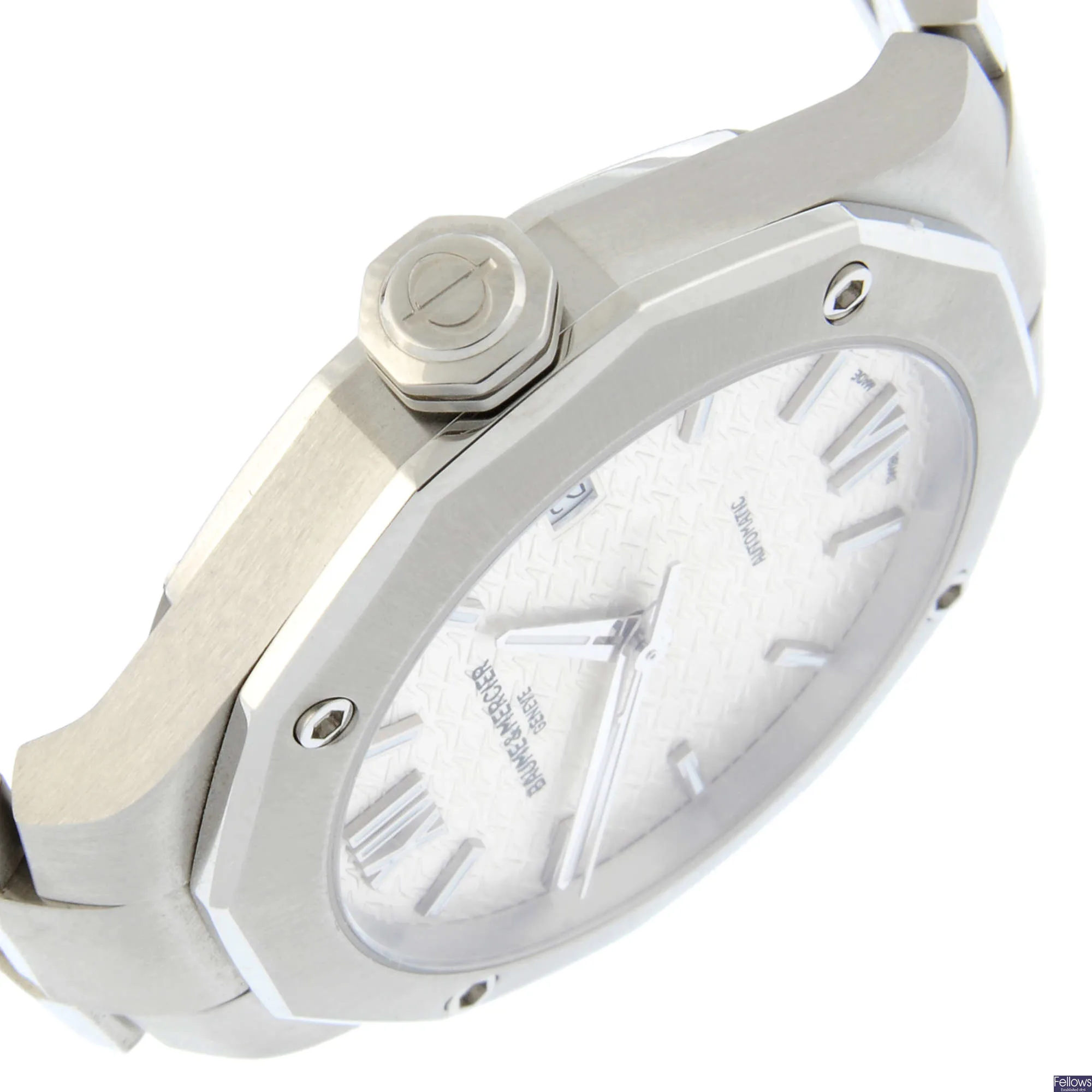 Baume & Mercier Riviera 65902 37mm Stainless steel Silver 2