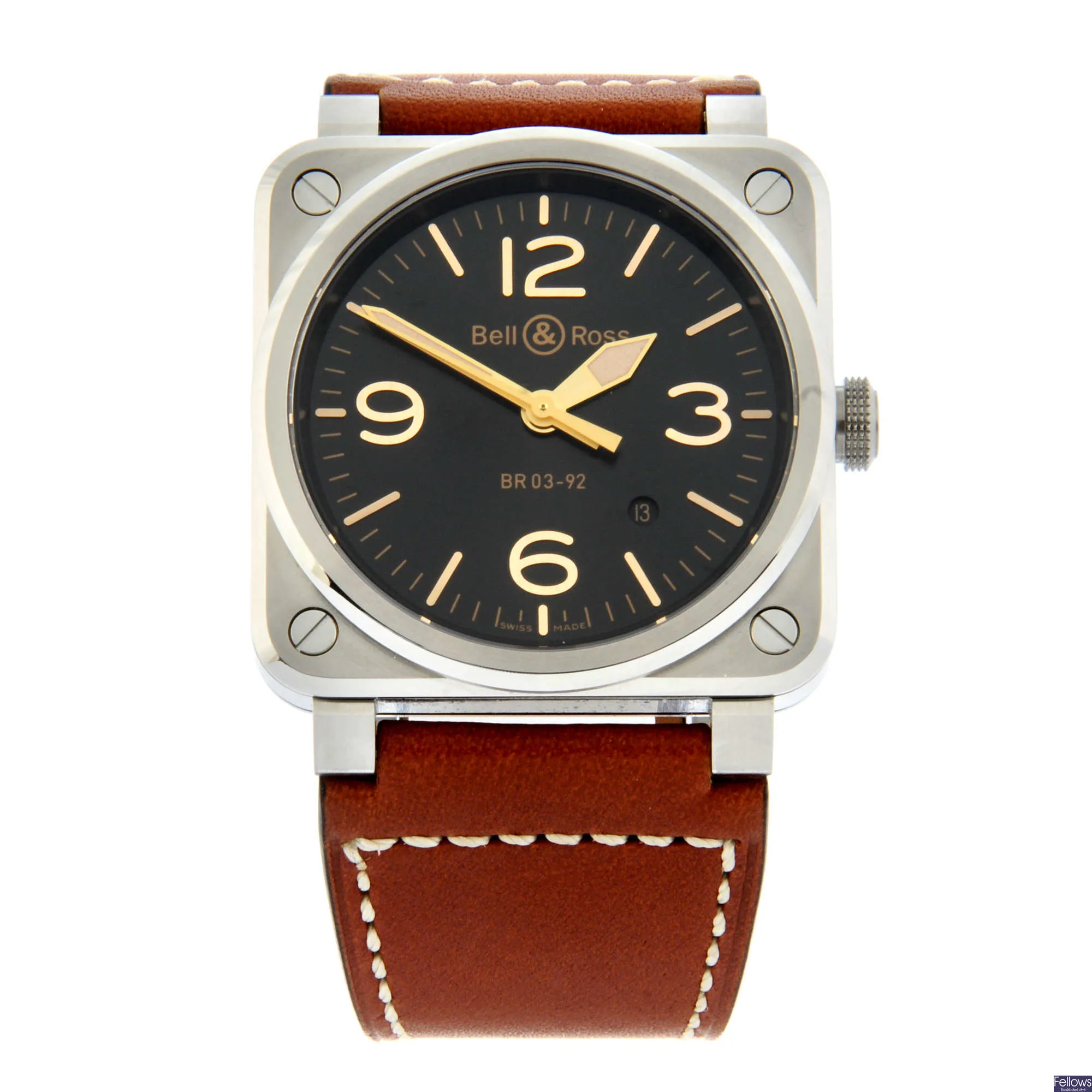 Bell & Ross Instruments BR0392-GH-ST/SCA