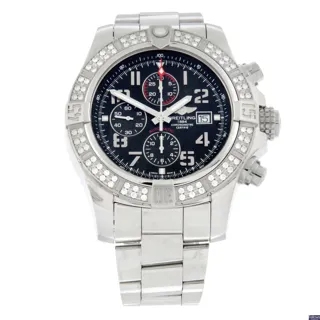 Breitling Avenger A13371 Stainless steel Black