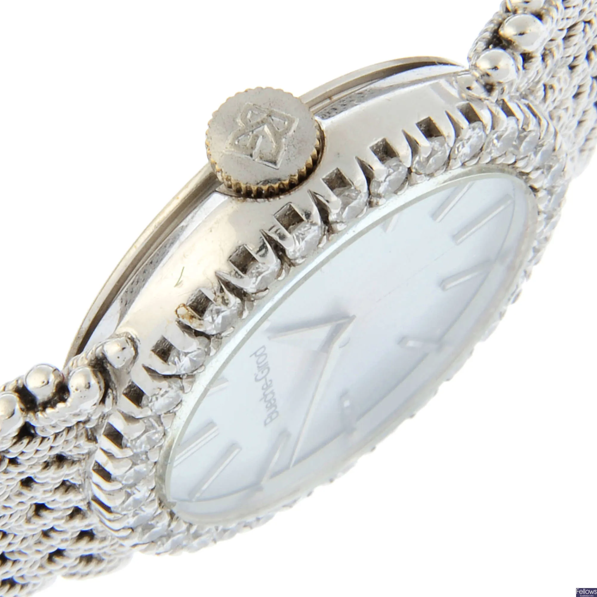 Bueche-Girod 24mm White gold and Diamond Silver 2