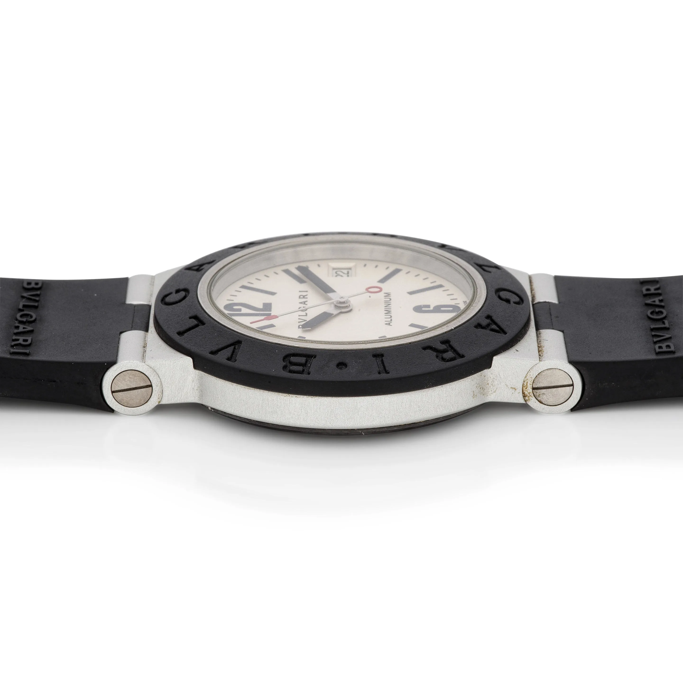 Bulgari Diagono AL 38 A 38mm Aluminium Silver 2