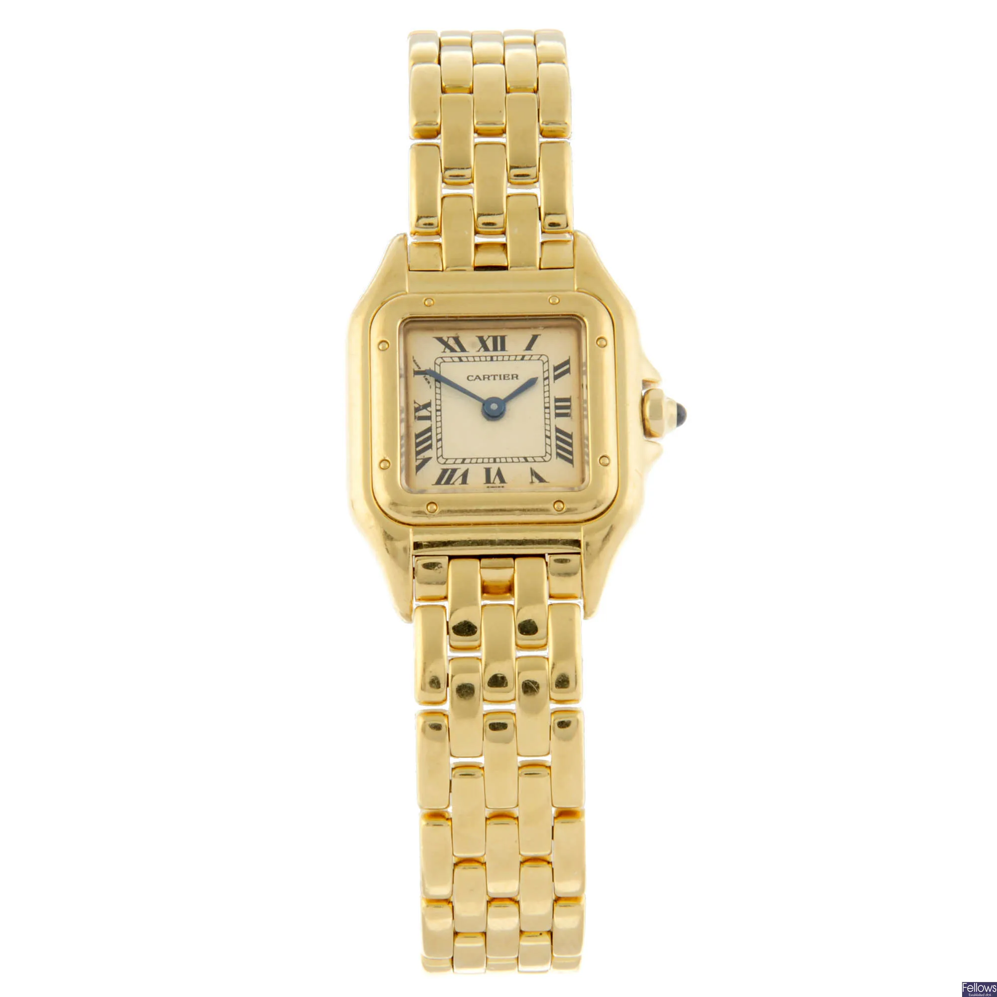 Cartier Panthère 1070 2 21mm Yellow gold Cream