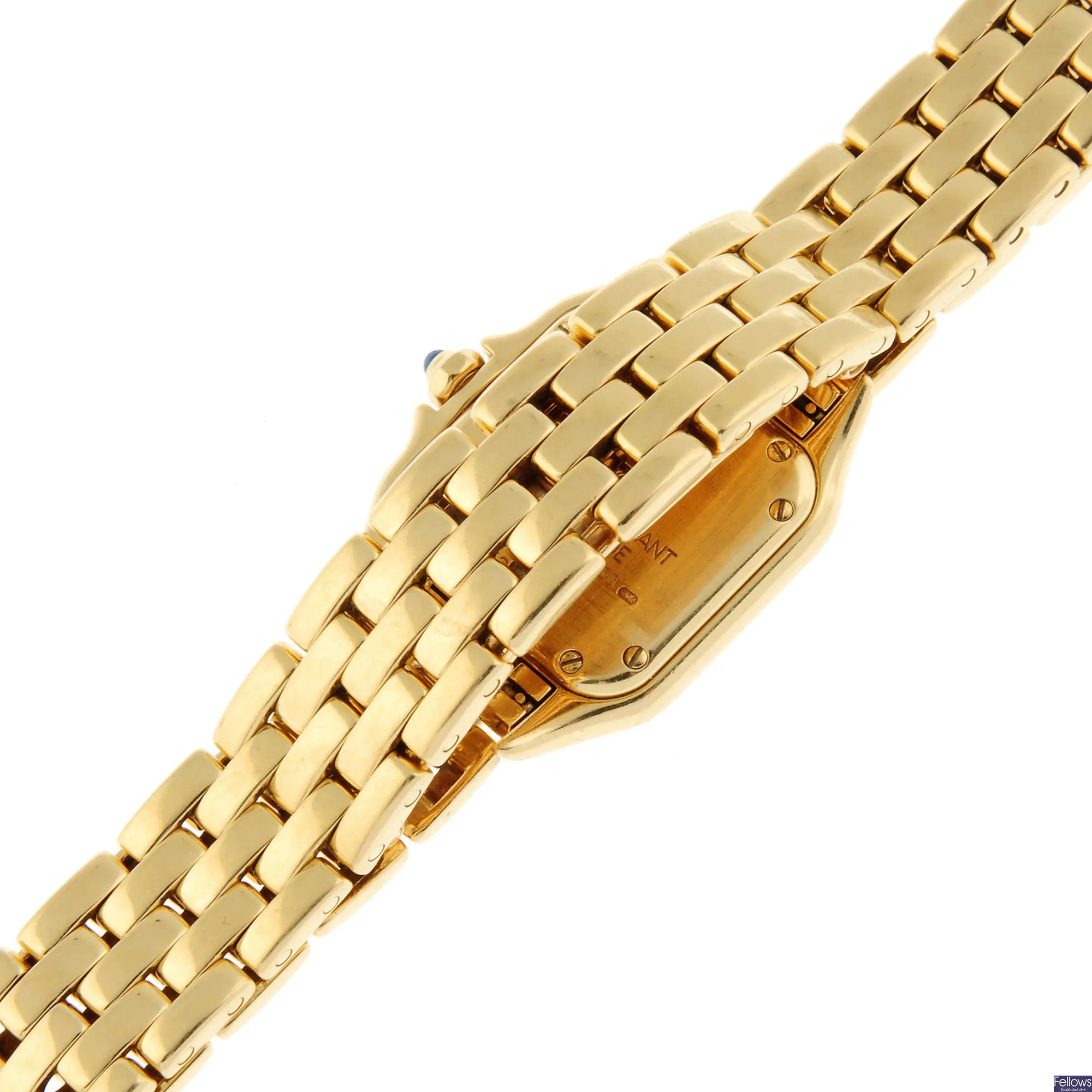 Cartier Panthère 1070 2 21mm Yellow gold Cream 1