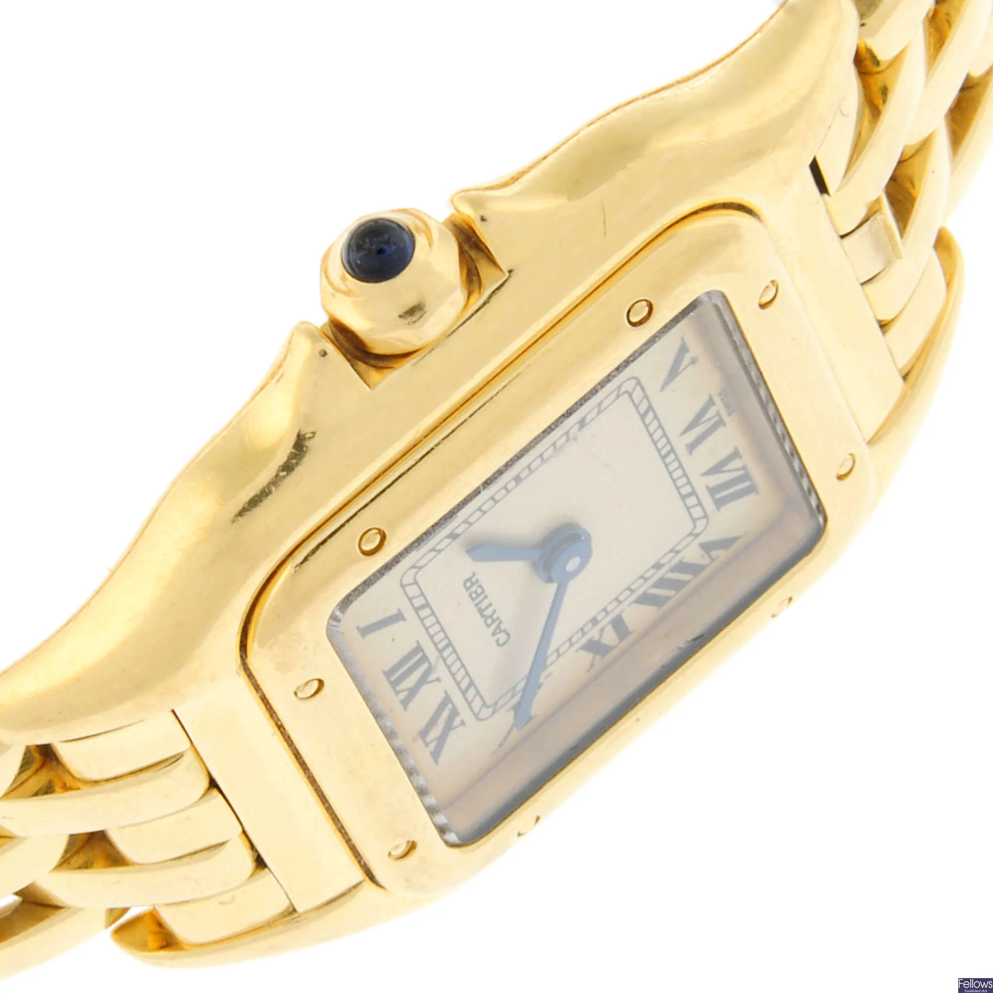 Cartier Panthère 1070 2 21mm Yellow gold Cream 2