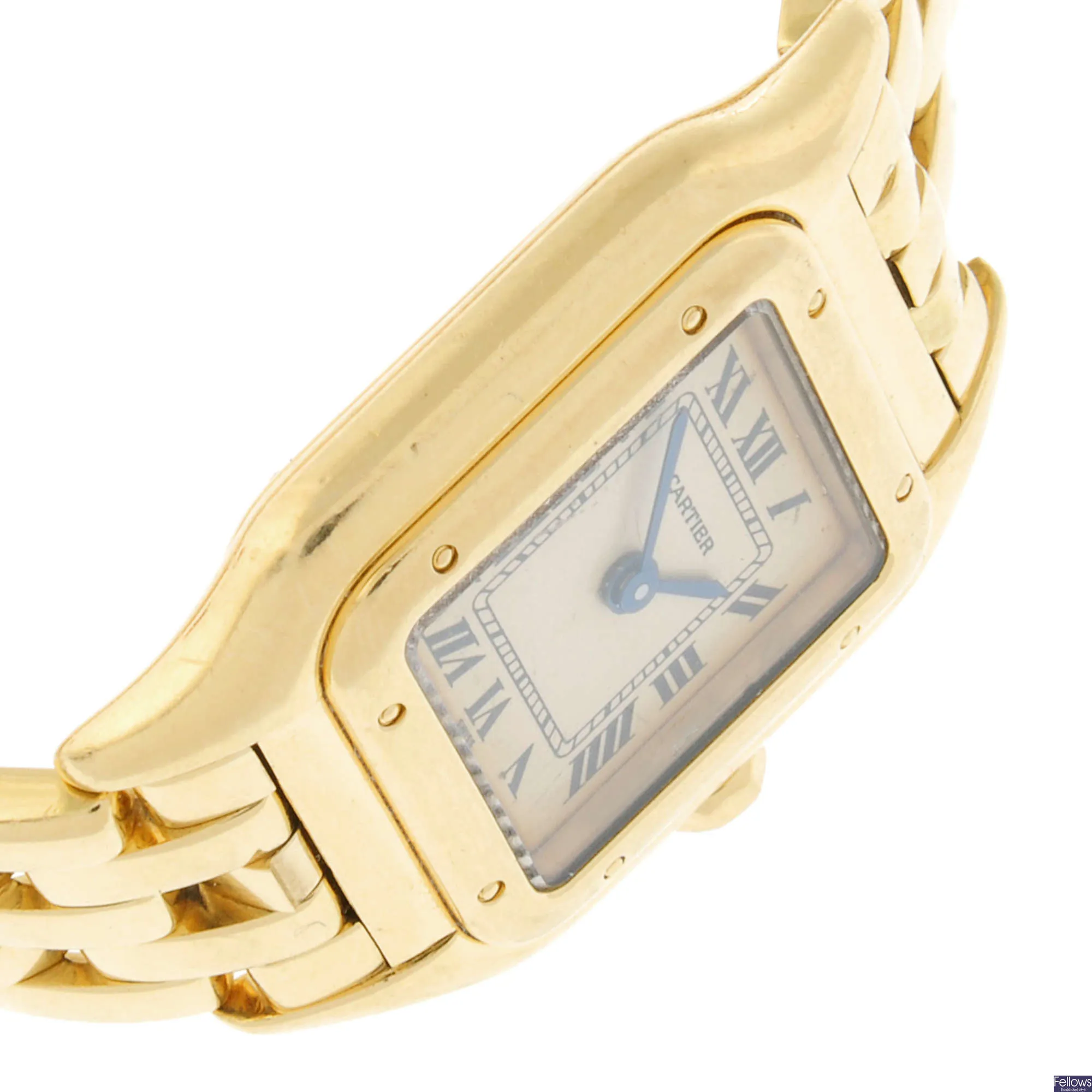 Cartier Panthère 1070 2 21mm Yellow gold Cream 3