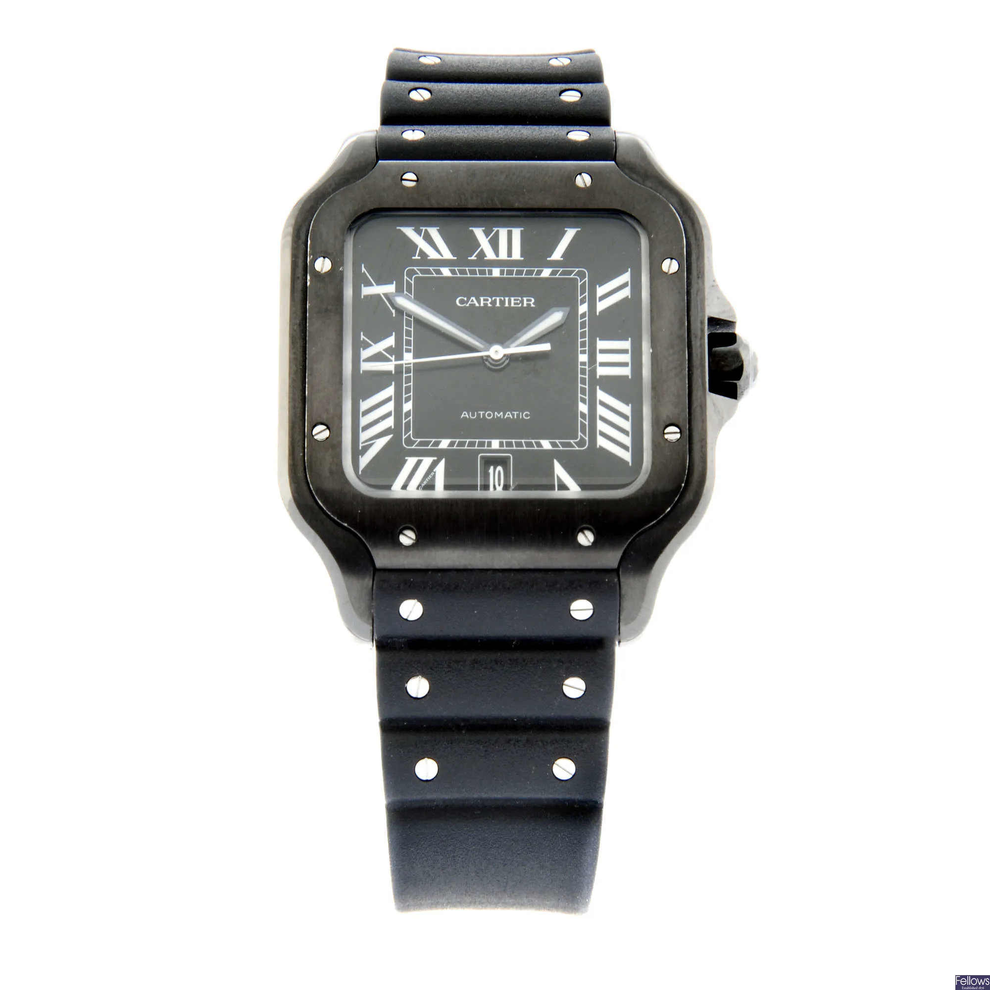 Cartier Santos de Cartier WSSA0039 38mm Black DLC Black