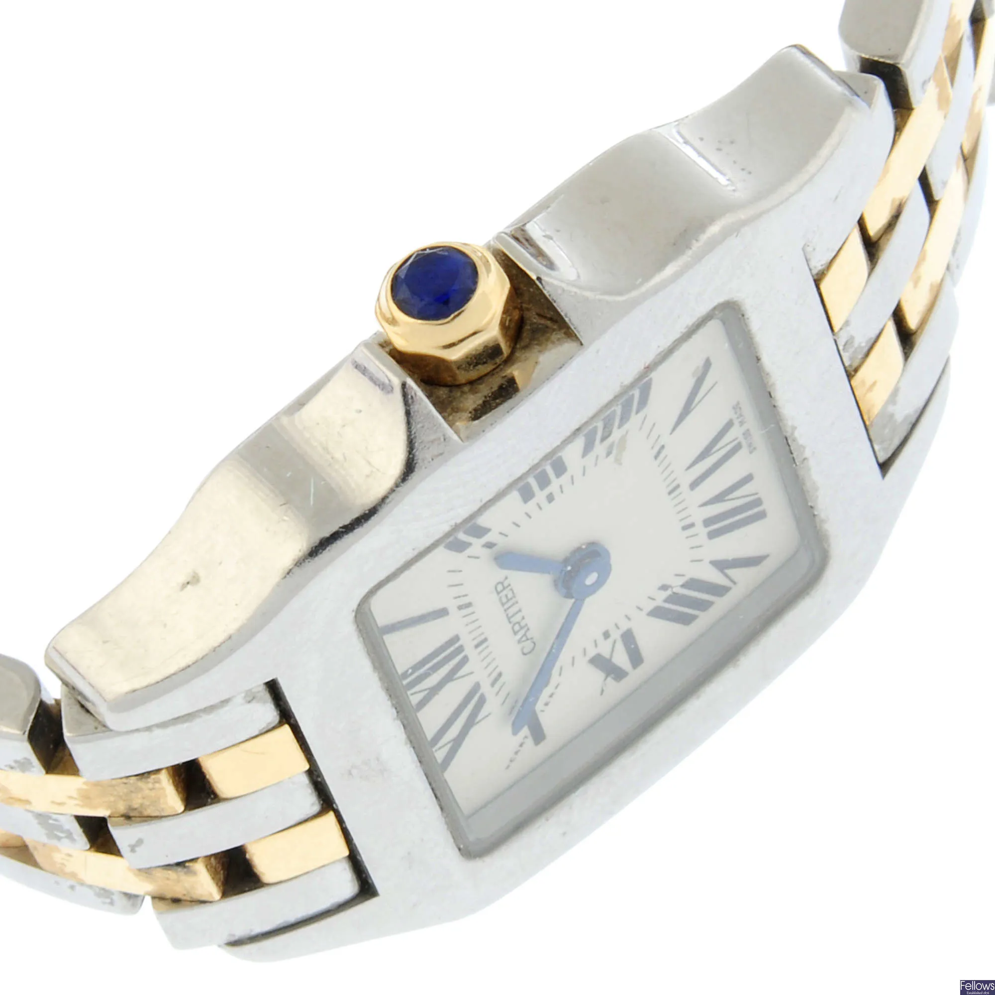 Cartier Santos Demoiselle 2698 20mm Stainless steel Silver 2