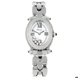 Chopard Happy Sport 8937 Stainless steel and Diamond White