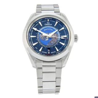 Omega Aqua Terra 220.10.43.22.03.001 Stainless steel Blue