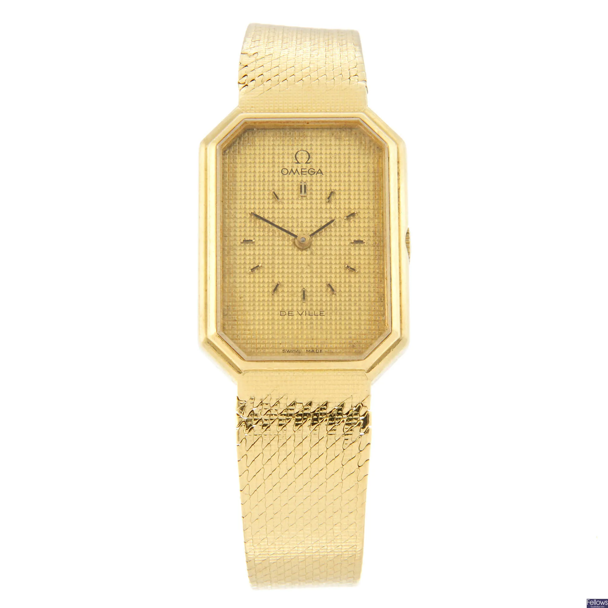 Omega De Ville 8381 22mm Yellow gold Champagne