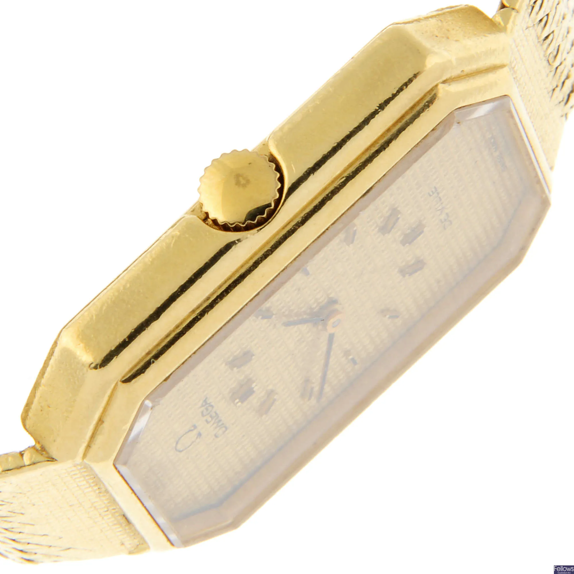 Omega De Ville 8381 22mm Yellow gold Champagne 2