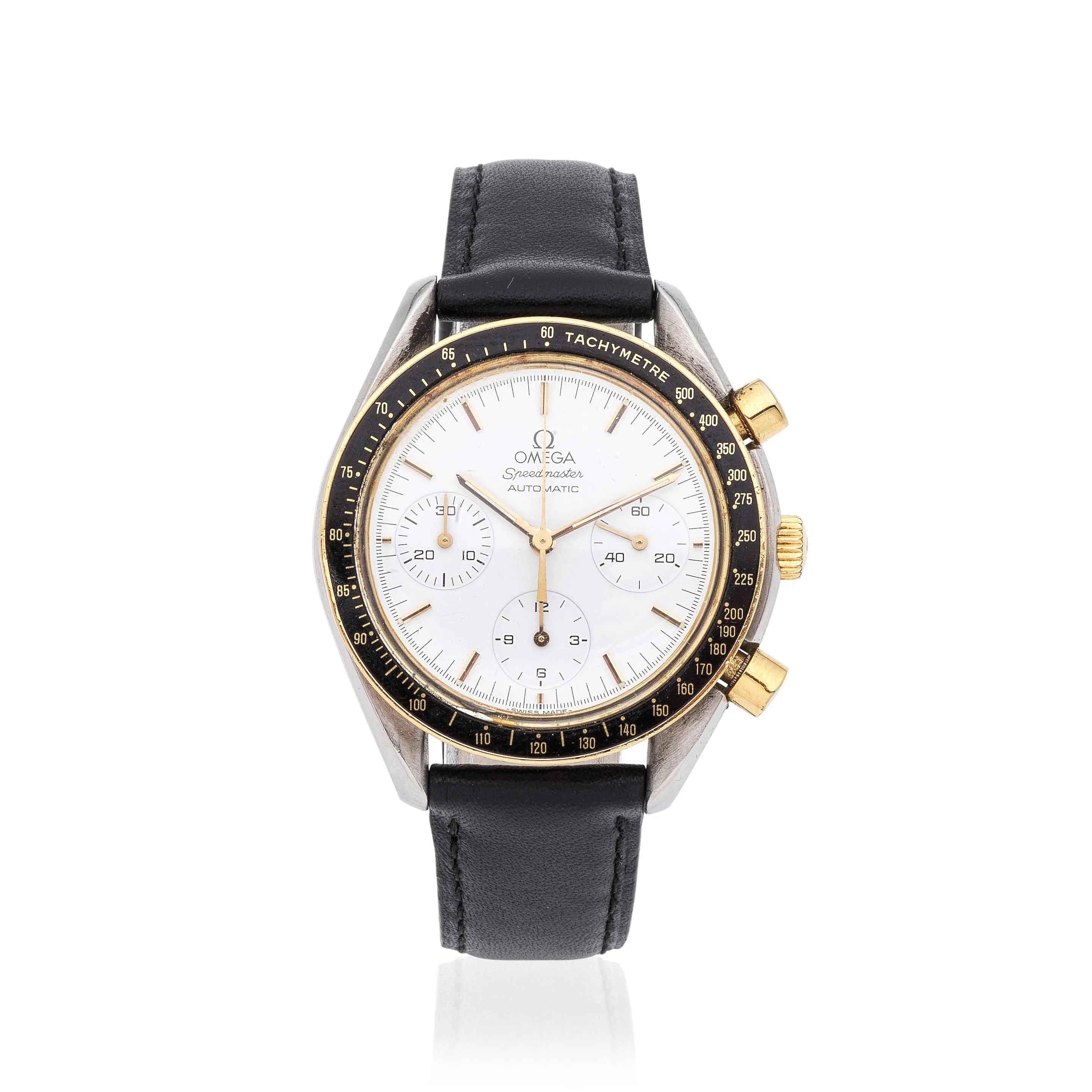 Omega Speedmaster Reduced 175.0032 39mm Stainless steel and gold-plated White