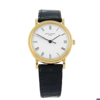 Patek Philippe Calatrava 3802/200 Yellow gold White