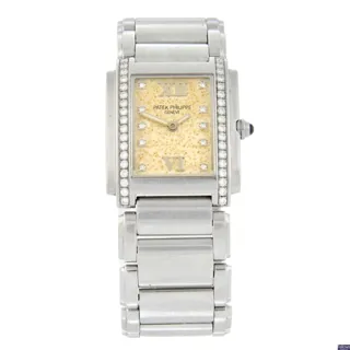 Patek Philippe Twenty~4 4910/10A-011 Stainless steel Silver