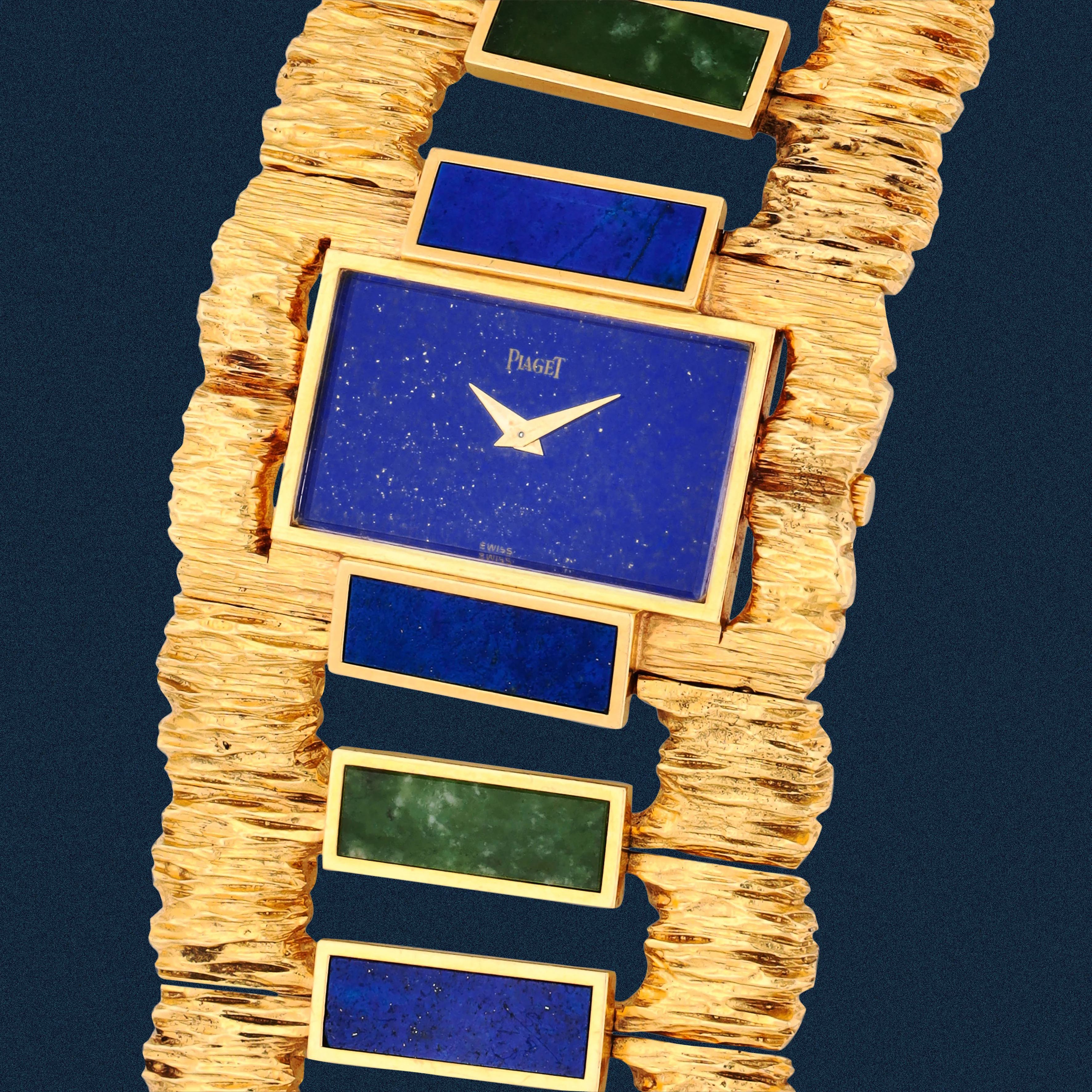 Piaget 9212 D76 41mm Yellow gold Lapis lazuli