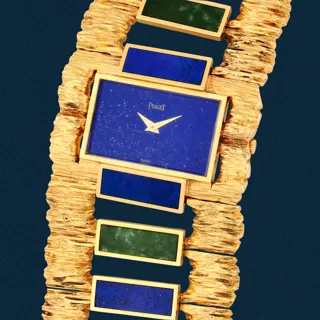 Piaget 9212 D76 Yellow gold Blue