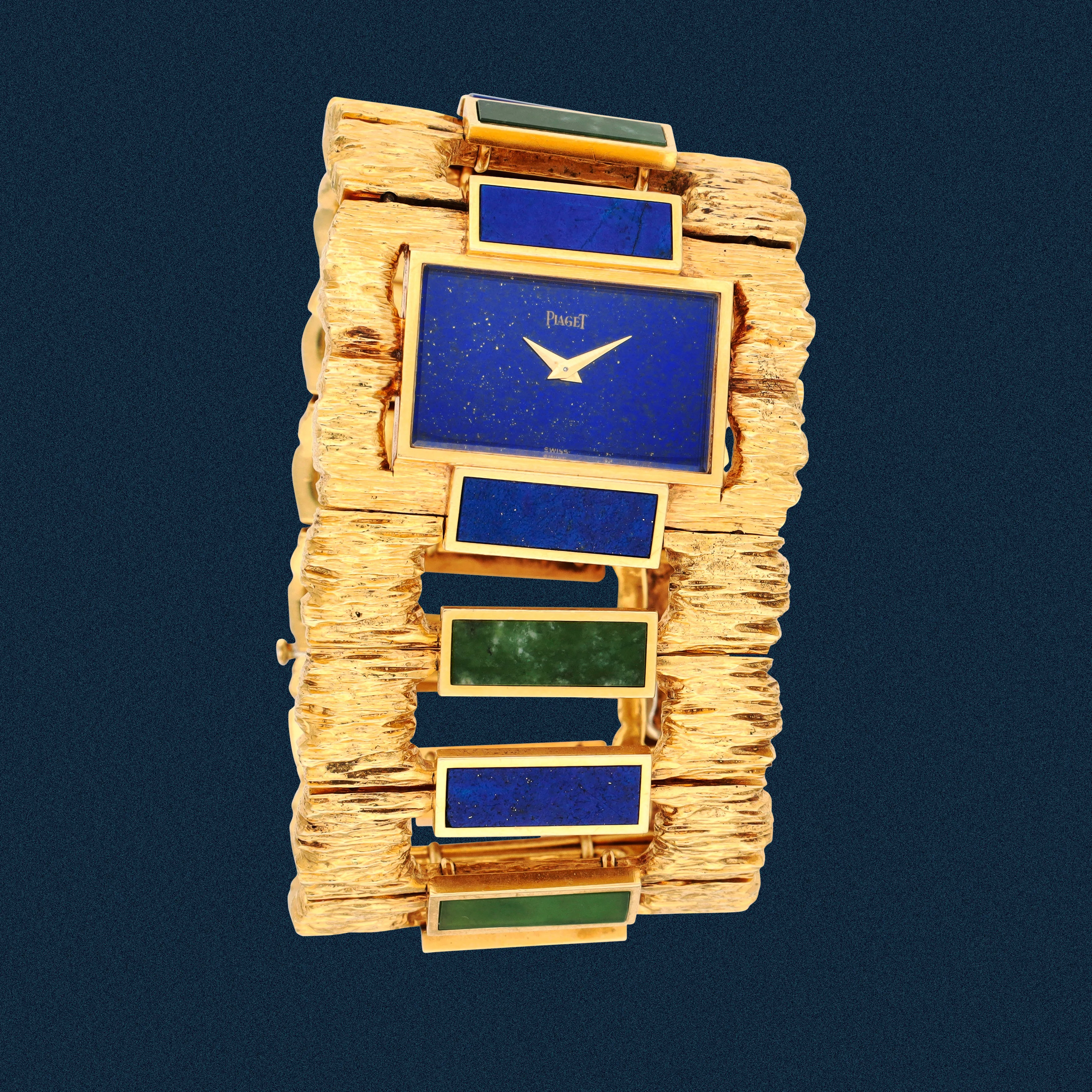 Piaget 9212 D76 41mm Yellow gold Lapis lazuli 1