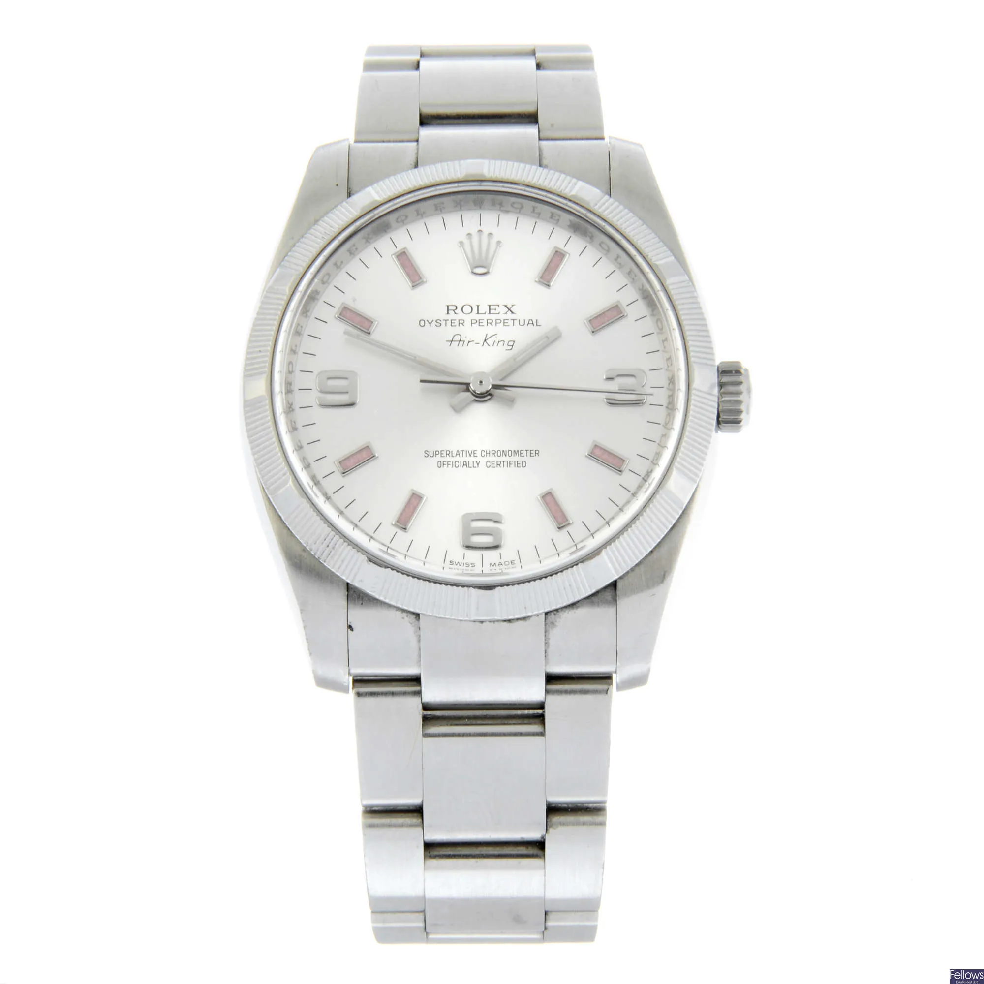 Rolex Air King 114210 35mm Stainless steel Silver