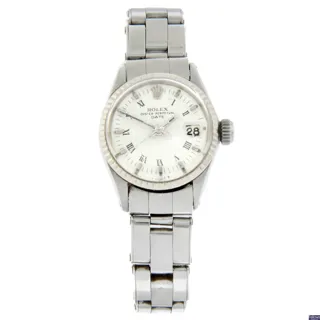 Rolex Oyster Perpetual Date 6517 Stainless steel White