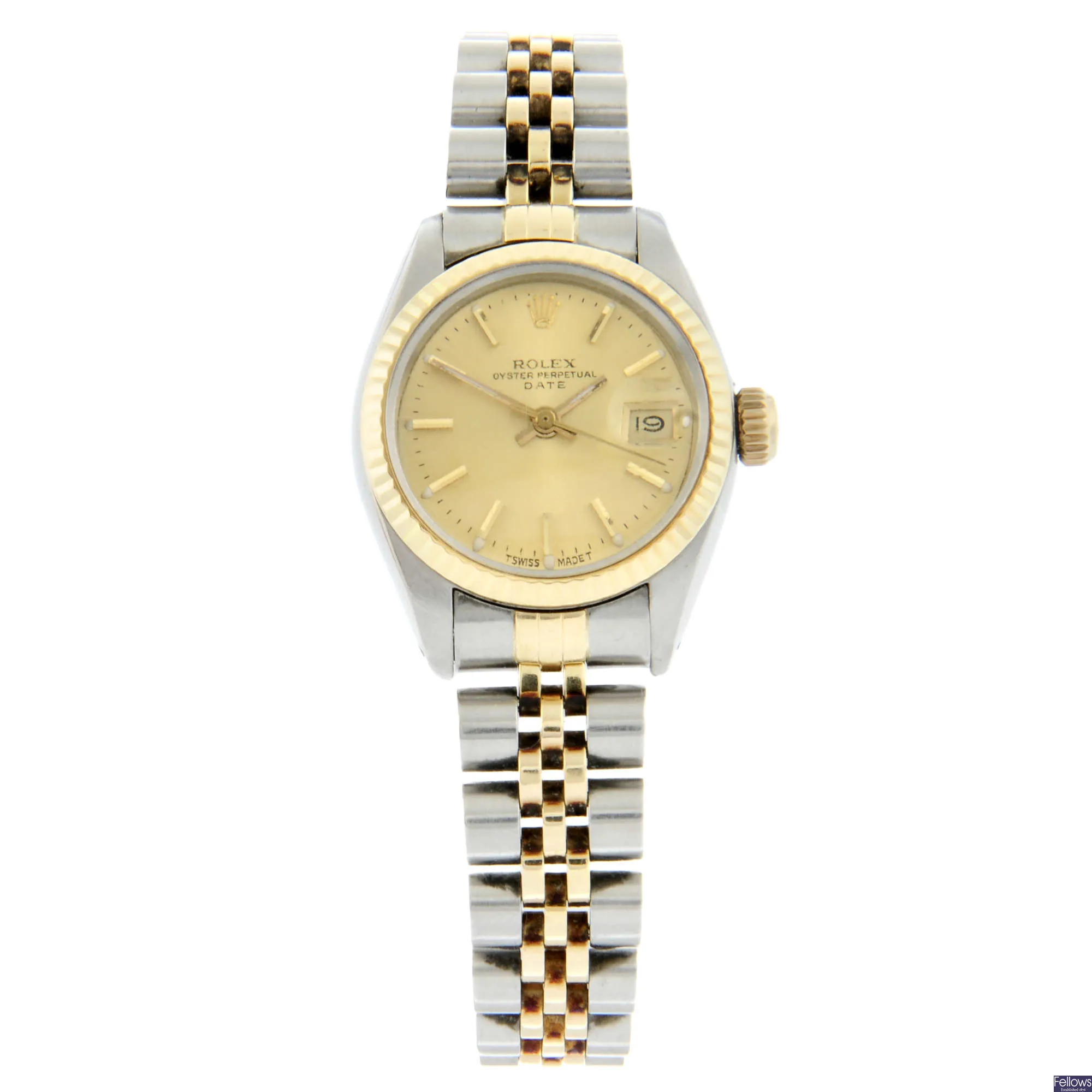 Rolex Datejust 6917 26mm Stainless steel and Gilt-metal Champagne